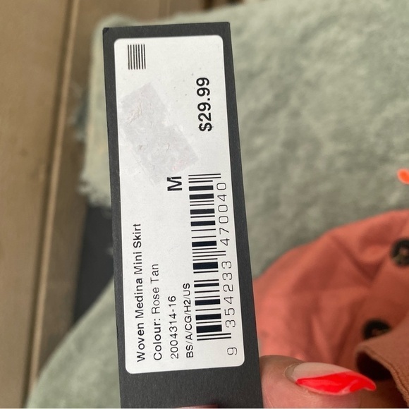 Cotton On Woven Medina Mini Skirt | Size: M - Picture 9 of 11